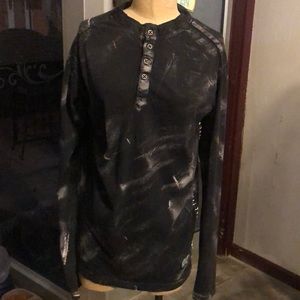 Affliction long sleeve Henley